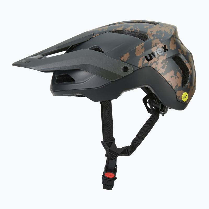 UVEX Renegade MIPS bike helmet hazel camo/black matt 3