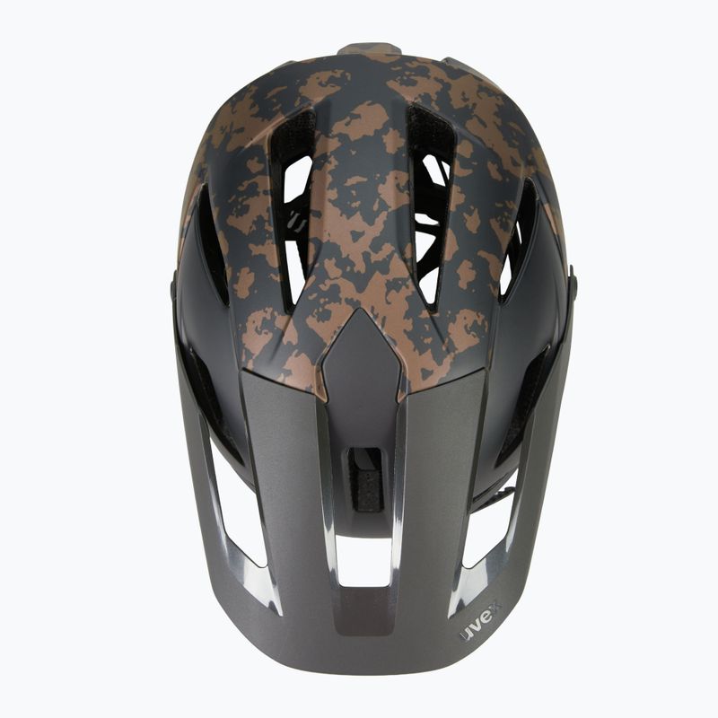 UVEX Renegade MIPS bike helmet hazel camo/black matt 6