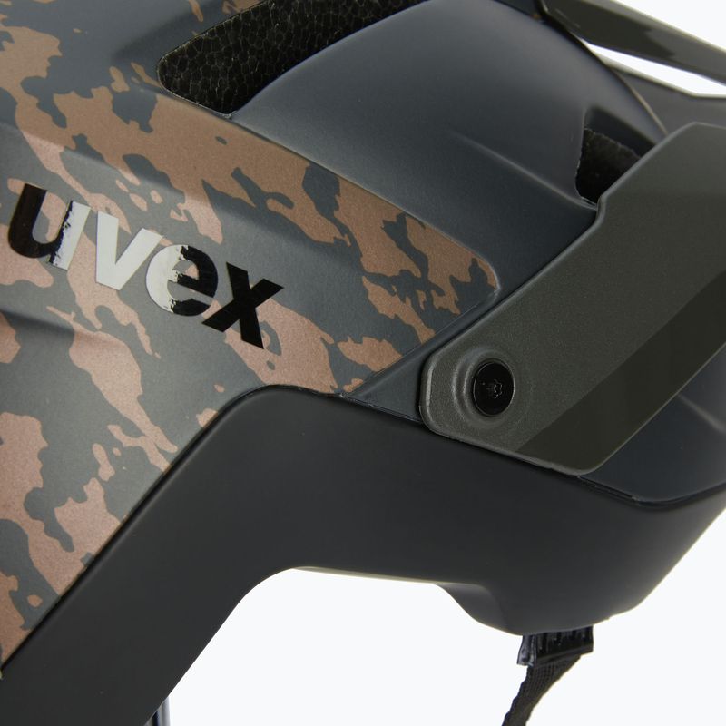 UVEX Renegade MIPS bike helmet hazel camo/black matt 8