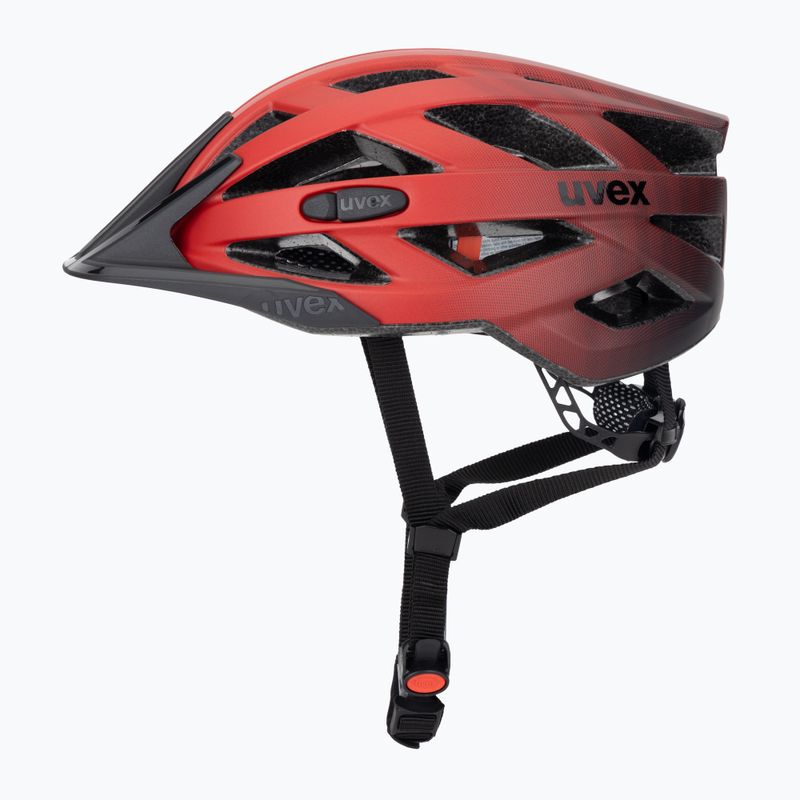 Bicycle helmet UVEX I-vo CC red / black matt 3