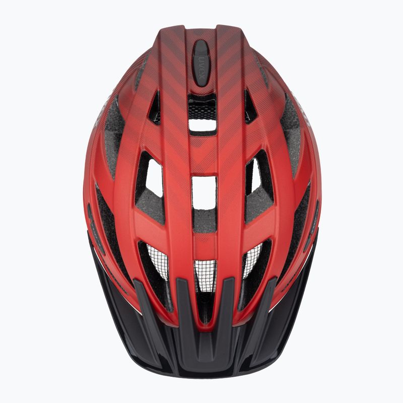 Bicycle helmet UVEX I-vo CC red / black matt 6