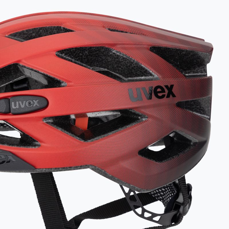 Bicycle helmet UVEX I-vo CC red / black matt 7
