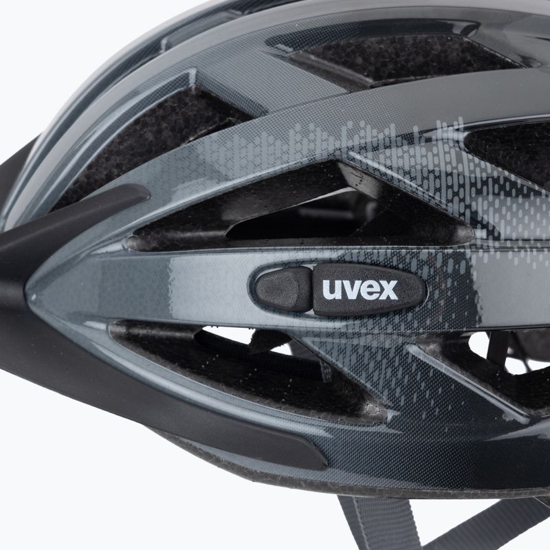 Bicycle helmet UVEX Air Wing grey / black 7