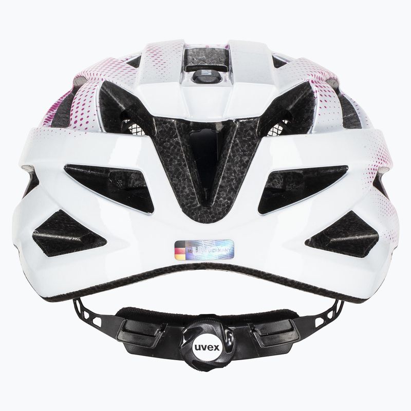 Bike helmet UVEX Air Wing pink / white 3