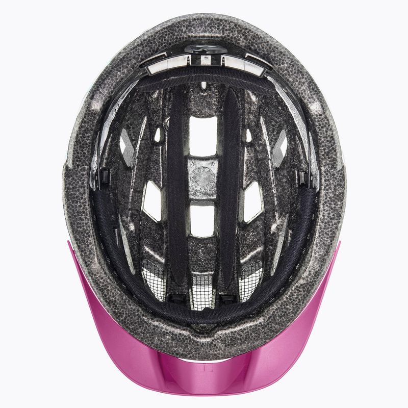 Bike helmet UVEX Air Wing pink / white 5