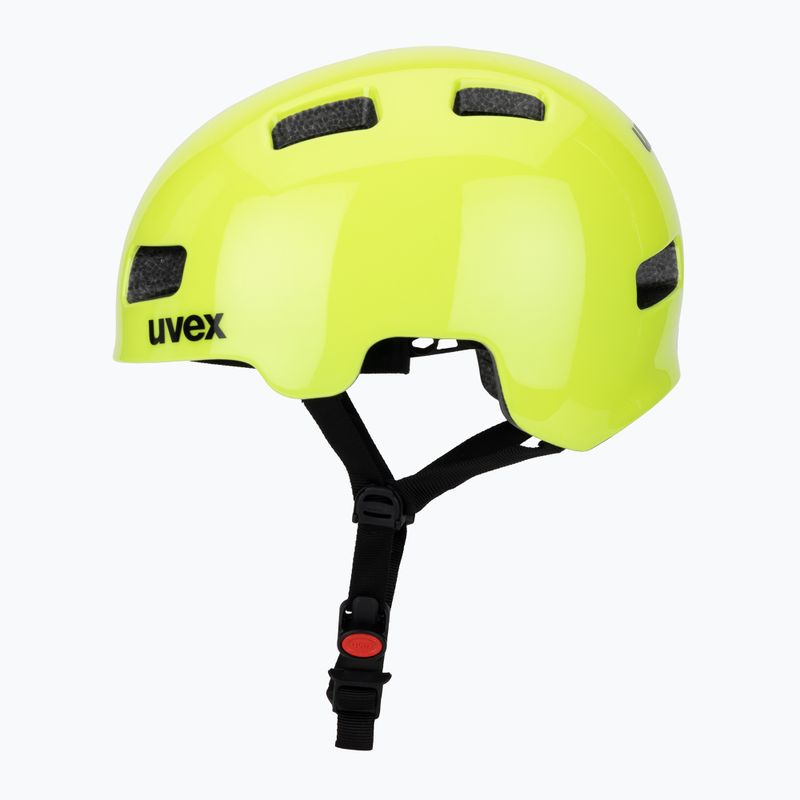 UVEX children's bike helmet HLMT 4 neon yellow 3