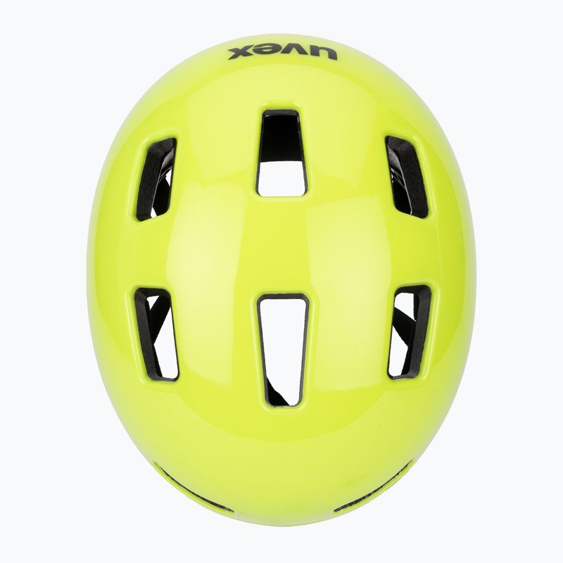 UVEX children's bike helmet HLMT 4 neon yellow 6