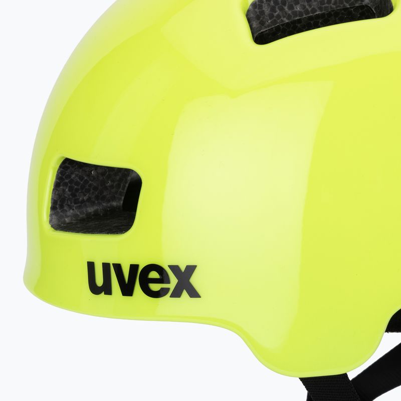 UVEX children's bike helmet HLMT 4 neon yellow 7
