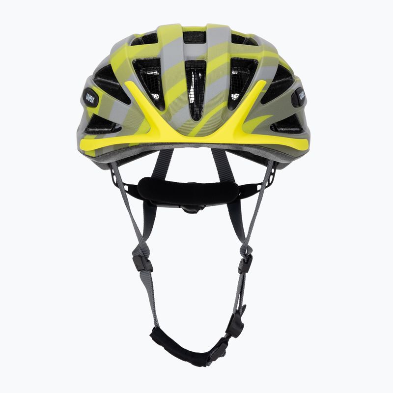 Bicycle helmet UVEX Air Wing CC grey / lime matt 2