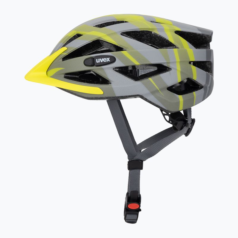 Bicycle helmet UVEX Air Wing CC grey / lime matt 3