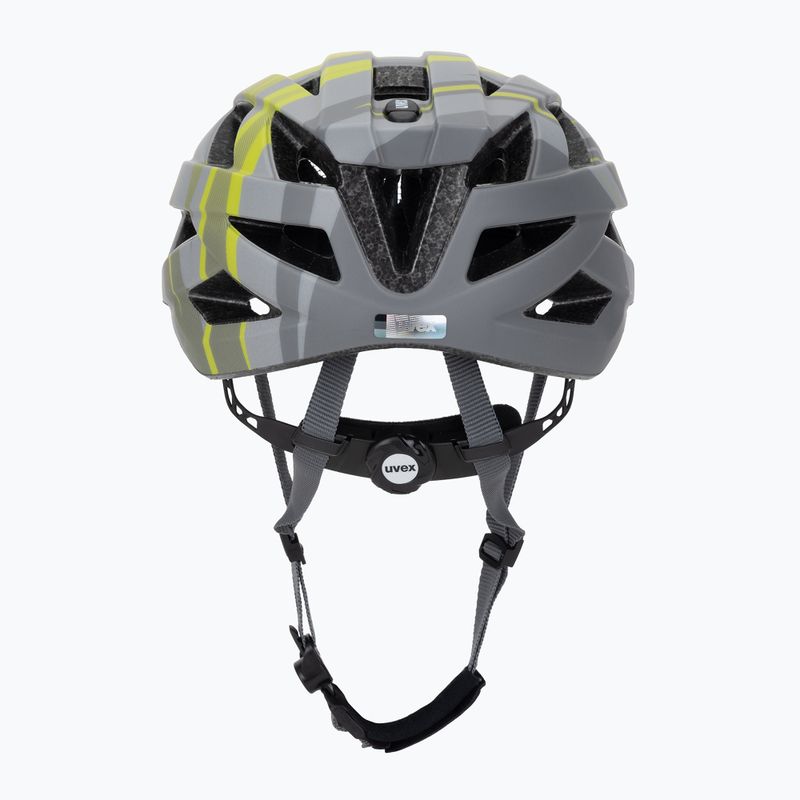 Bicycle helmet UVEX Air Wing CC grey / lime matt 4