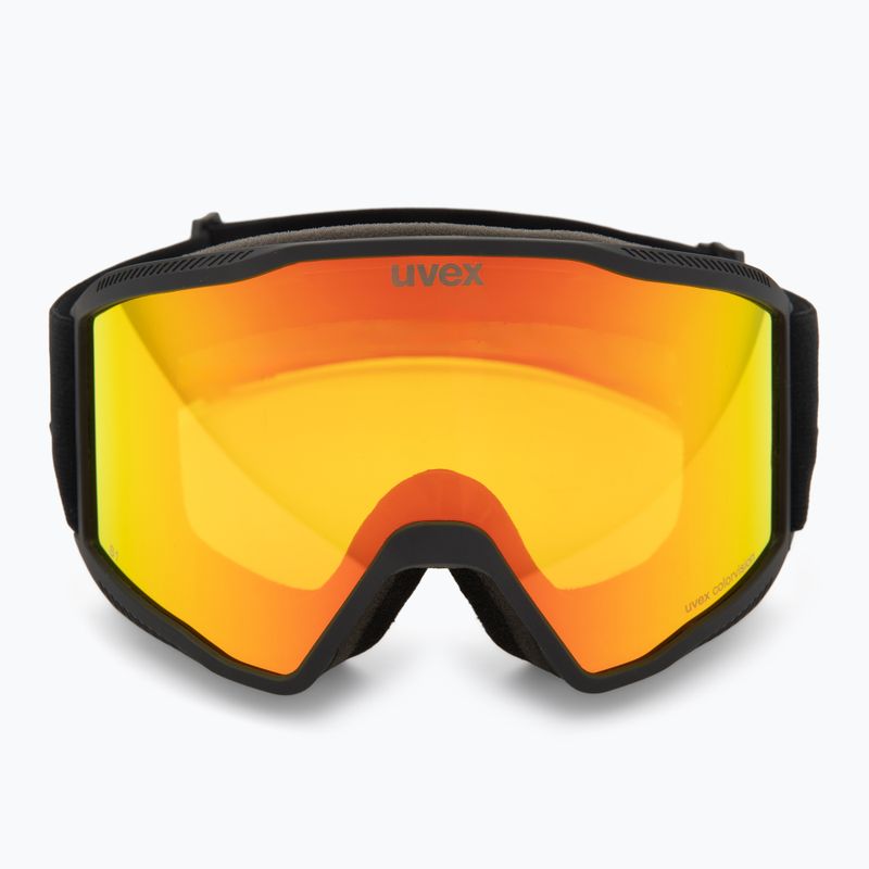 Ski goggles UVEX Blast CV black matt/mirror rainbow 2