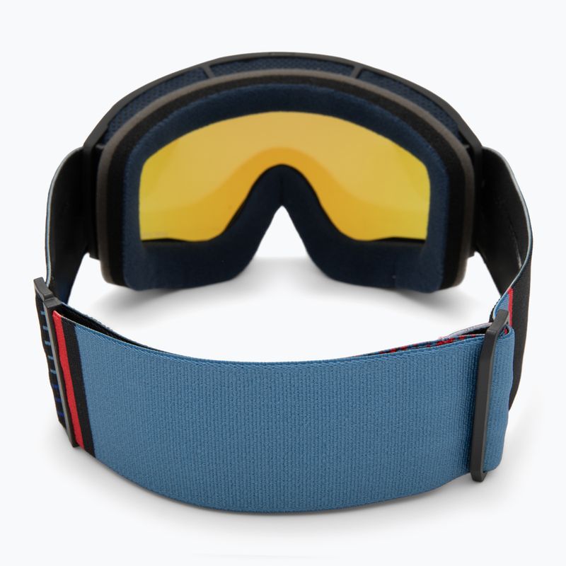 Ski goggles UVEX Blast CV black matt/mirror blue 3