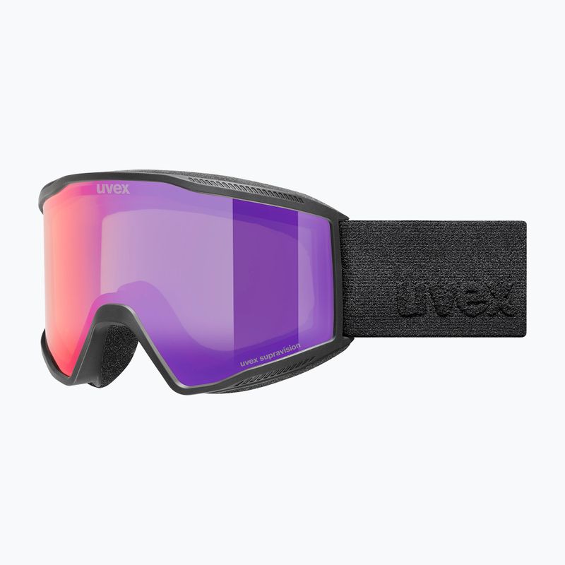 Ski goggles UVEX Blast FM black matt/mirror ruby 5