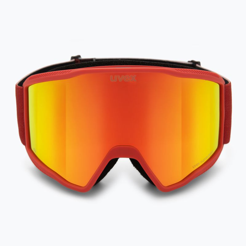 Ski goggles UVEX Blast FM red matt/mirror red 2