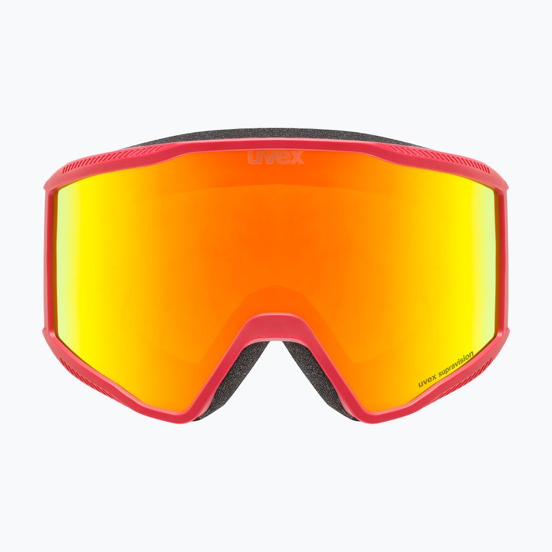 Ski goggles UVEX Blast FM red matt/mirror red 6