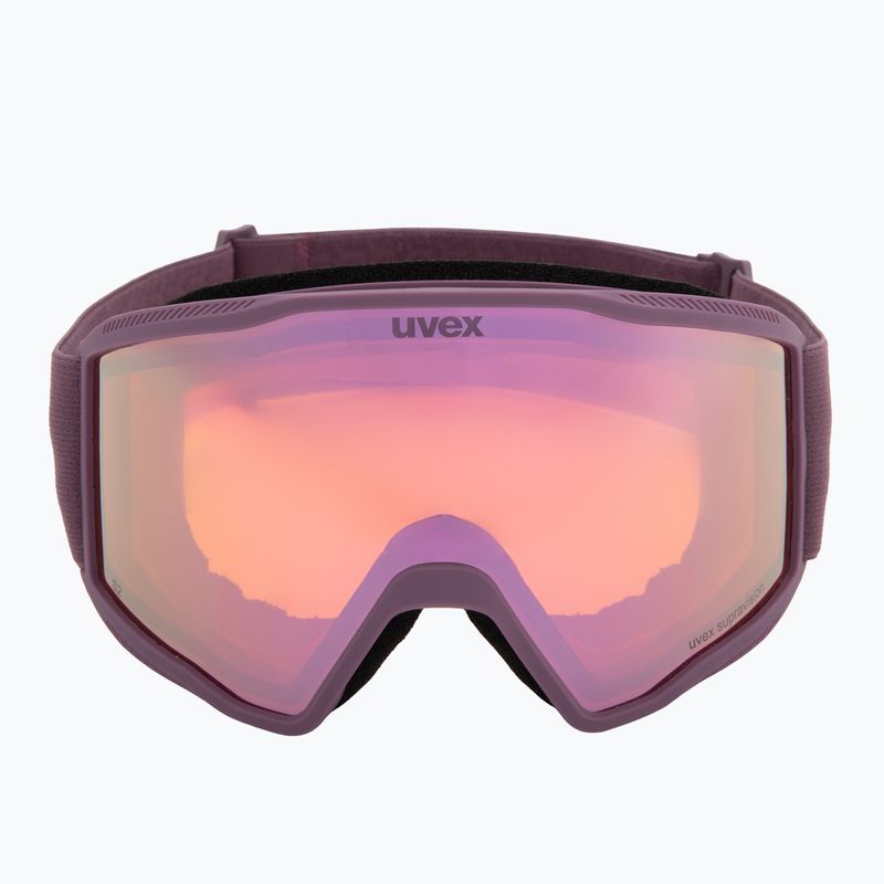 Ski goggles UVEX Blast FM plum matt/mirror purple 2