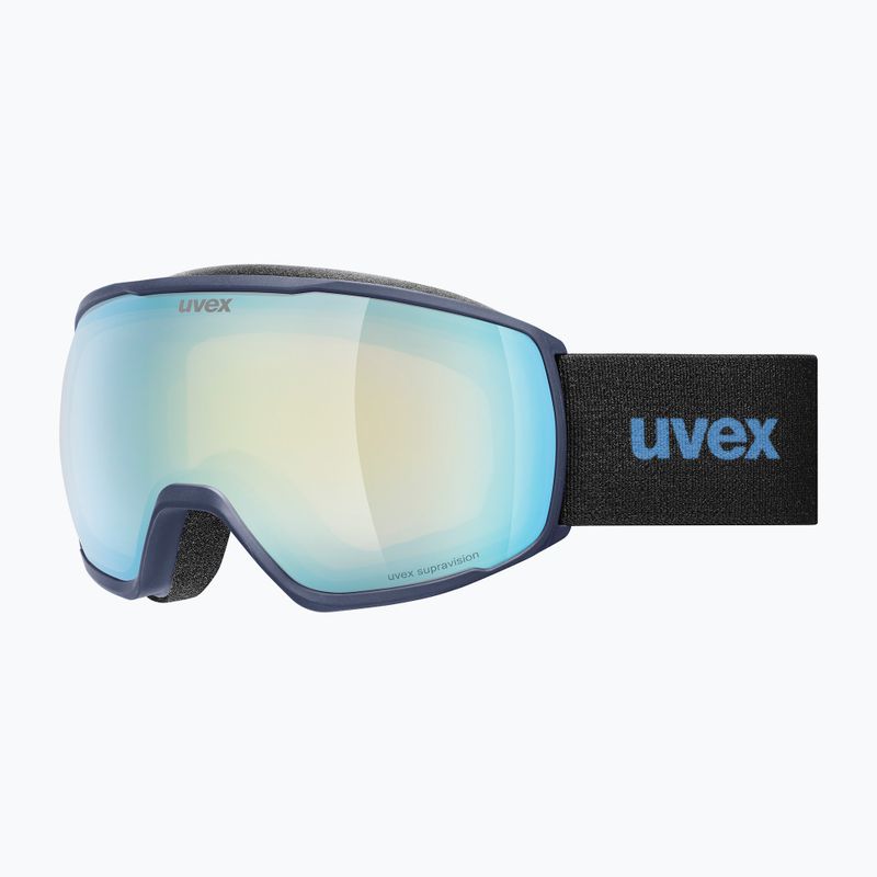 Ski goggles UVEX Victorious FM dust blue matt/mirror sapphire 5