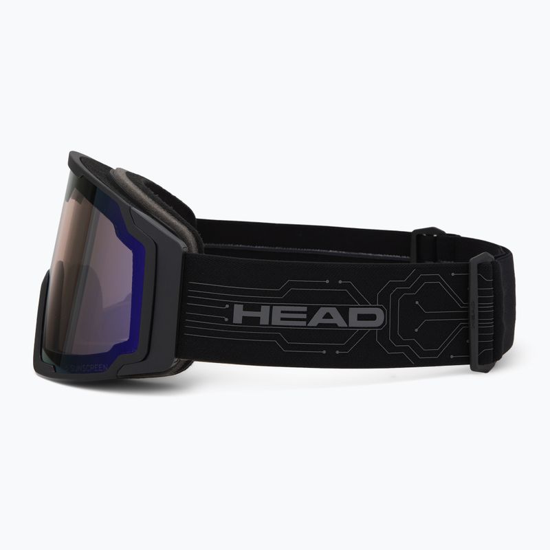 Ski goggles UVEX Victorious FM black matt/mirror ruby 4