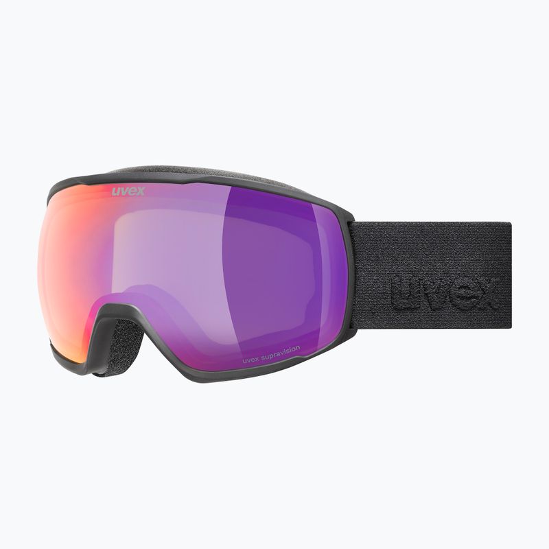 Ski goggles UVEX Victorious FM black matt/mirror ruby 5