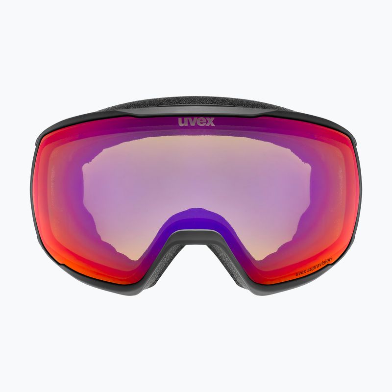 Ski goggles UVEX Victorious FM black matt/mirror ruby 6