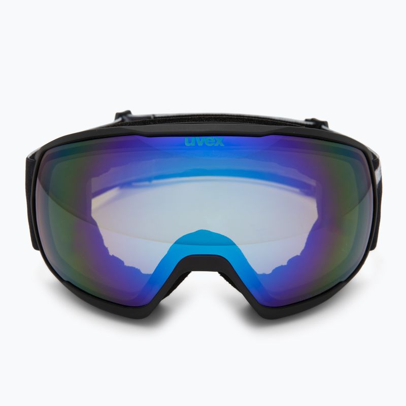 Ski goggles UVEX Victorious FM black matt/mirror blue 2
