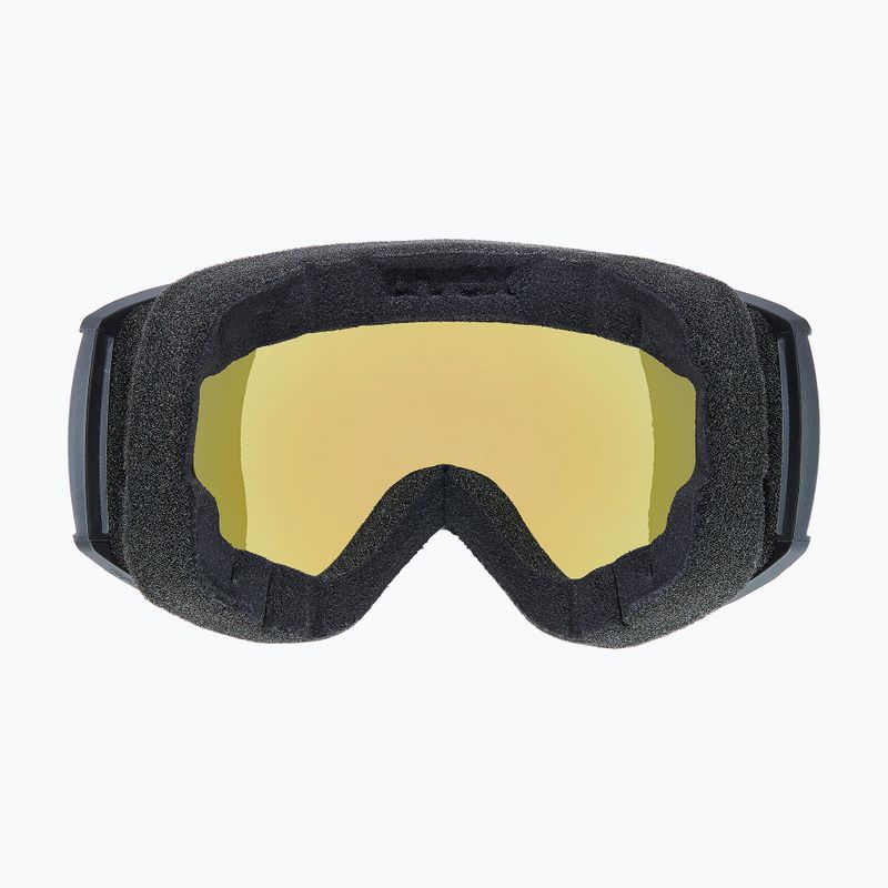 Ski goggles UVEX Victorious FM black matt/mirror blue 7