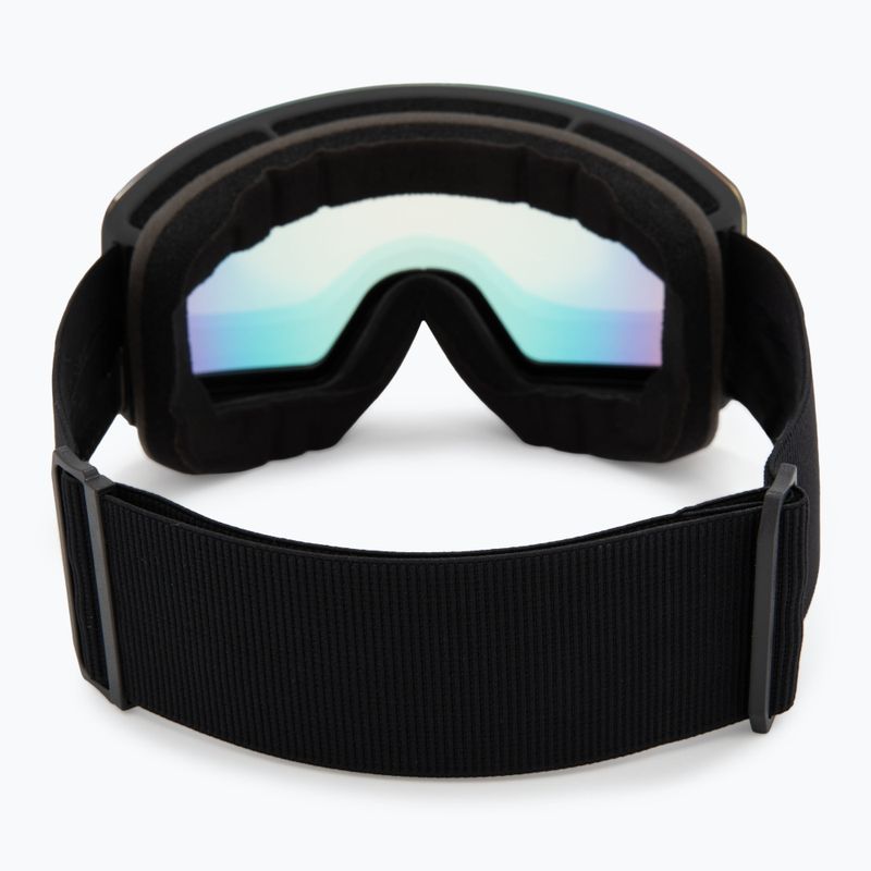 Ski goggles UVEX Provoqe V black matt/vario rainbow mirror 3