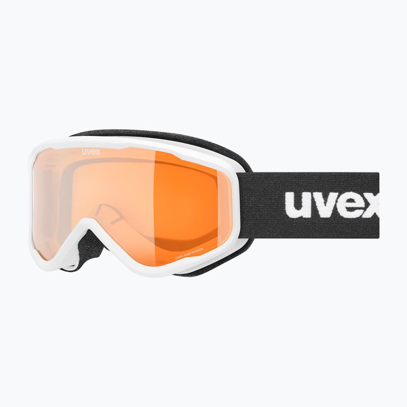 Children's ski goggles UVEX Speedy Nova Jr white/lasergold