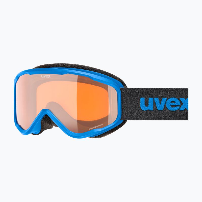 Children's ski goggles UVEX Speedy Nova Jr blue/lasergold