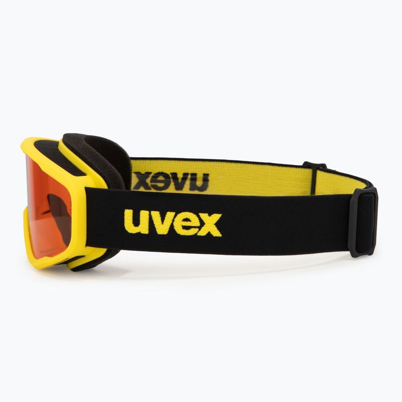 Children's ski goggles UVEX Speedy Nova Jr yellow/lasergold 4