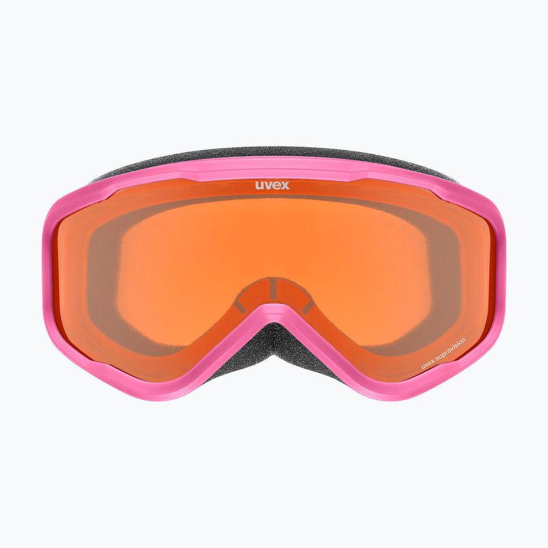 Children's ski goggles UVEX Speedy Nova Jr pink/lasergold 2