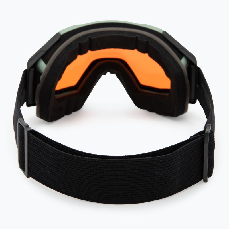 Ski goggles UVEX Gravity FM oxid matt green/mirror opal/orange/clear 3