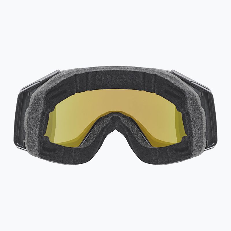 Ski goggles UVEX Gravity FM S2 black matt/mirror blue 3