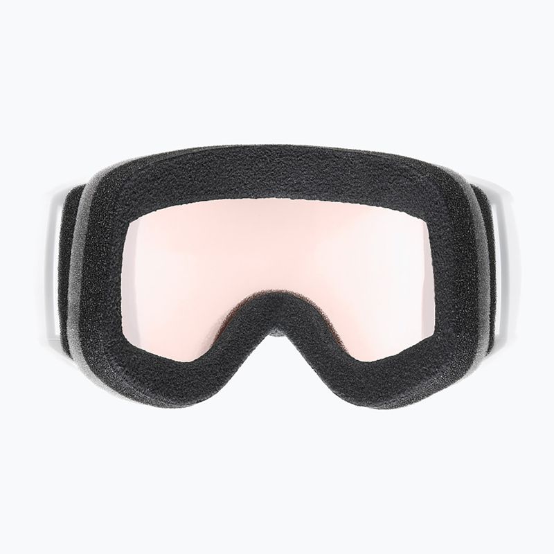 Ski goggles UVEX Victorious V S1-S3 white matt/vario rose mirror 3