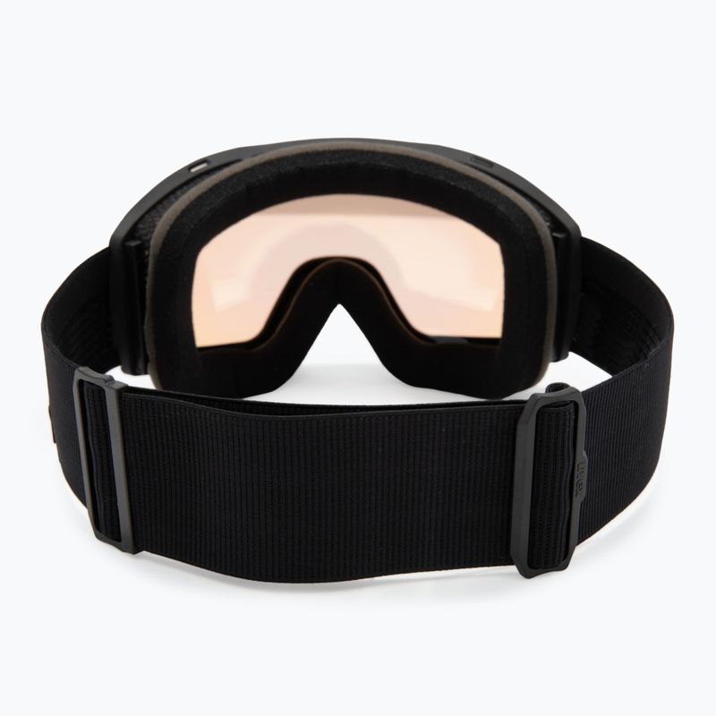 Ski goggles UVEX Victorious V black matt/vario green mirror 3