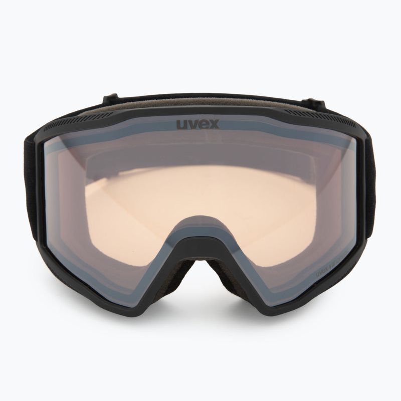 Ski goggles Uvex Blast V black matt/vario silver mirror 2