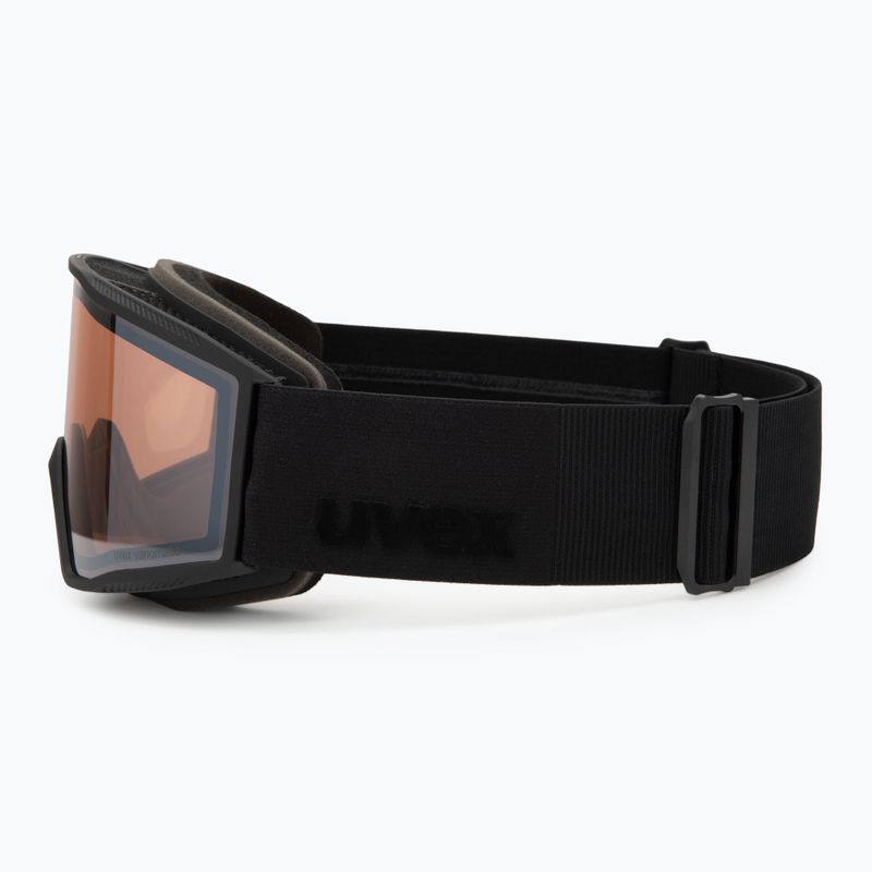 Ski goggles Uvex Blast V black matt/vario silver mirror 4