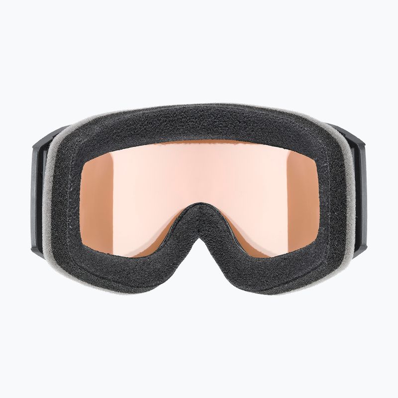 Ski goggles Uvex Blast V black matt/vario silver mirror 7
