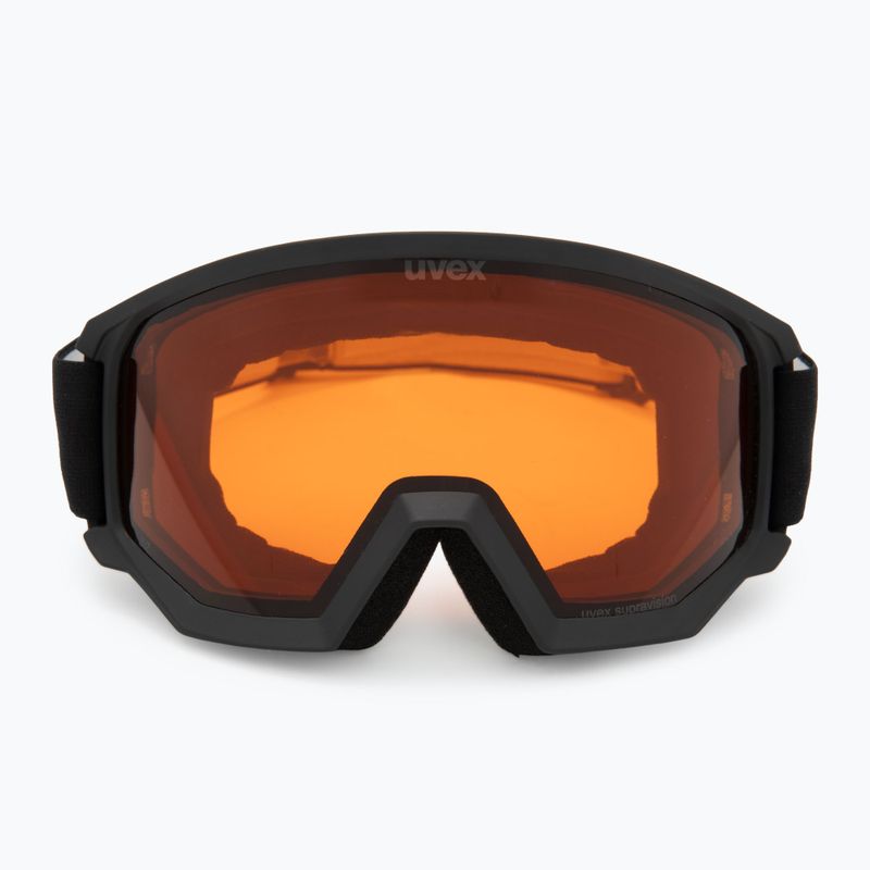 Ski goggles UVEX Athletic LGL black matt/orange/clear 2