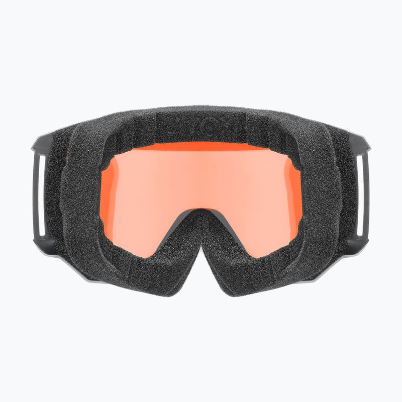 Ski goggles UVEX Athletic LGL black matt/orange/clear 3