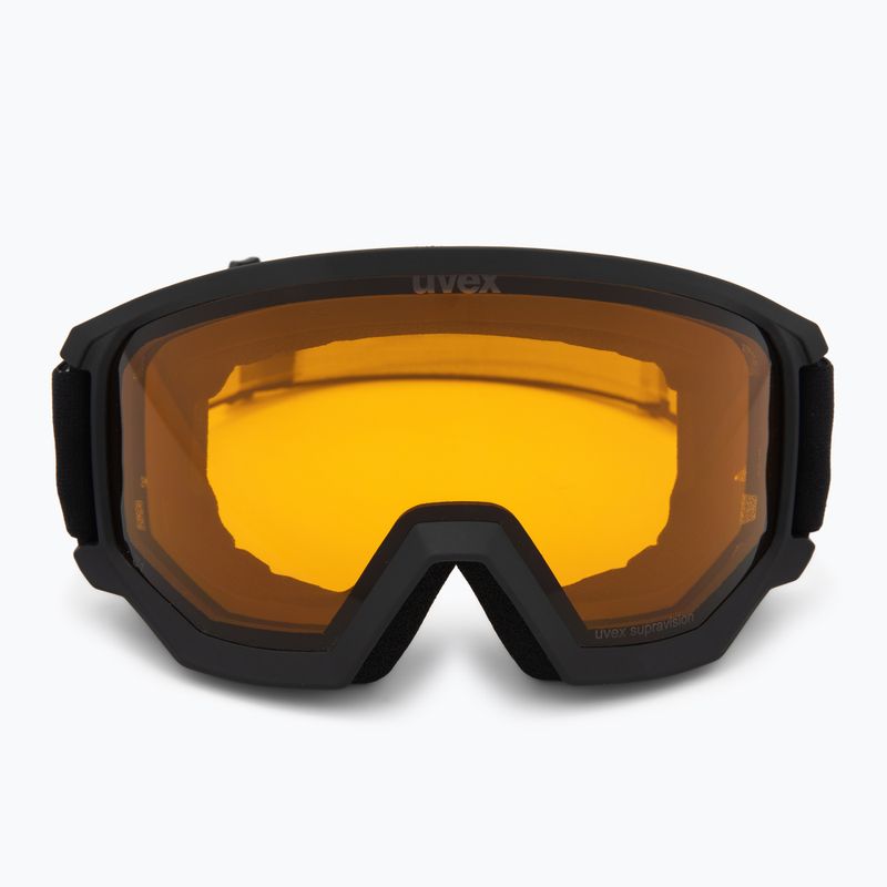 Ski goggles UVEX Athletic LGL black matt/yellow/clear 2