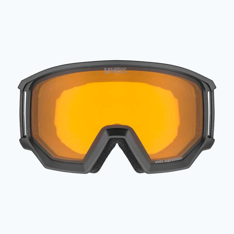 Ski goggles UVEX Athletic LGL black matt/yellow/clear 2