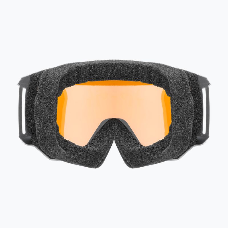 Ski goggles UVEX Athletic LGL black matt/yellow/clear 3