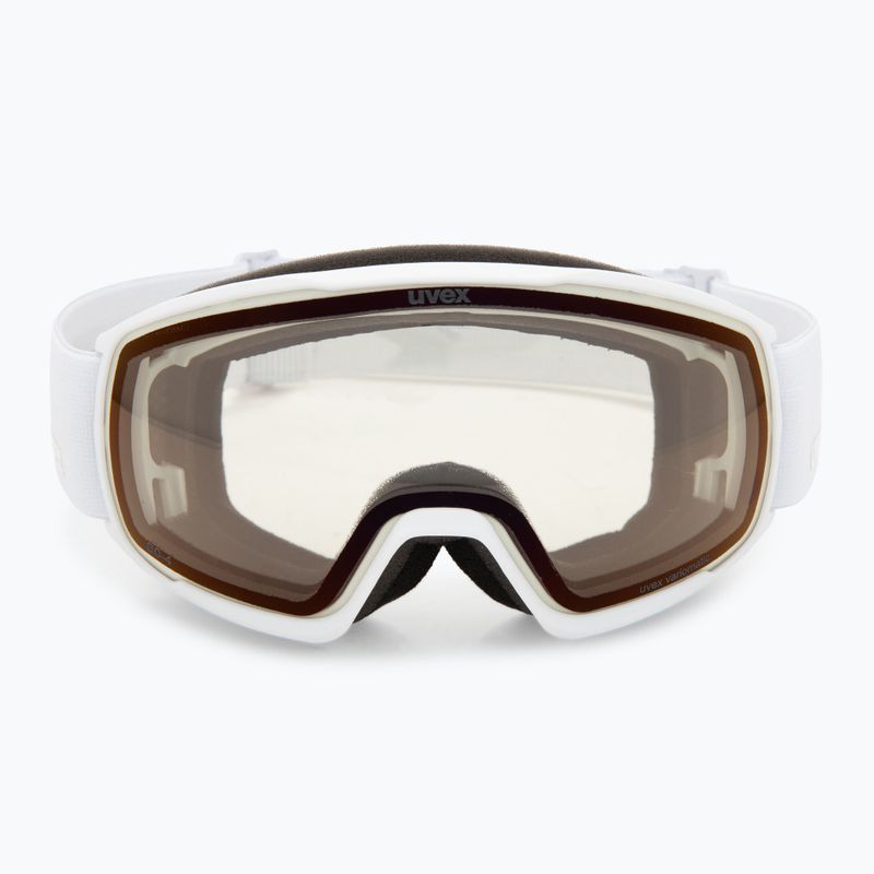 Ski goggles UVEX Victorious S Pro V white matt/vario red mirror 2