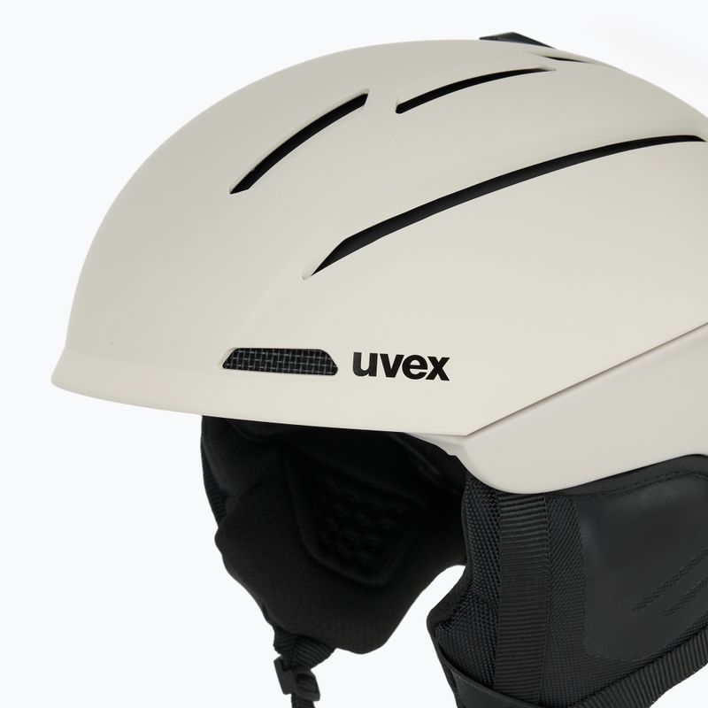 Ski helmet UVEX Gravitate warm grey matt 7