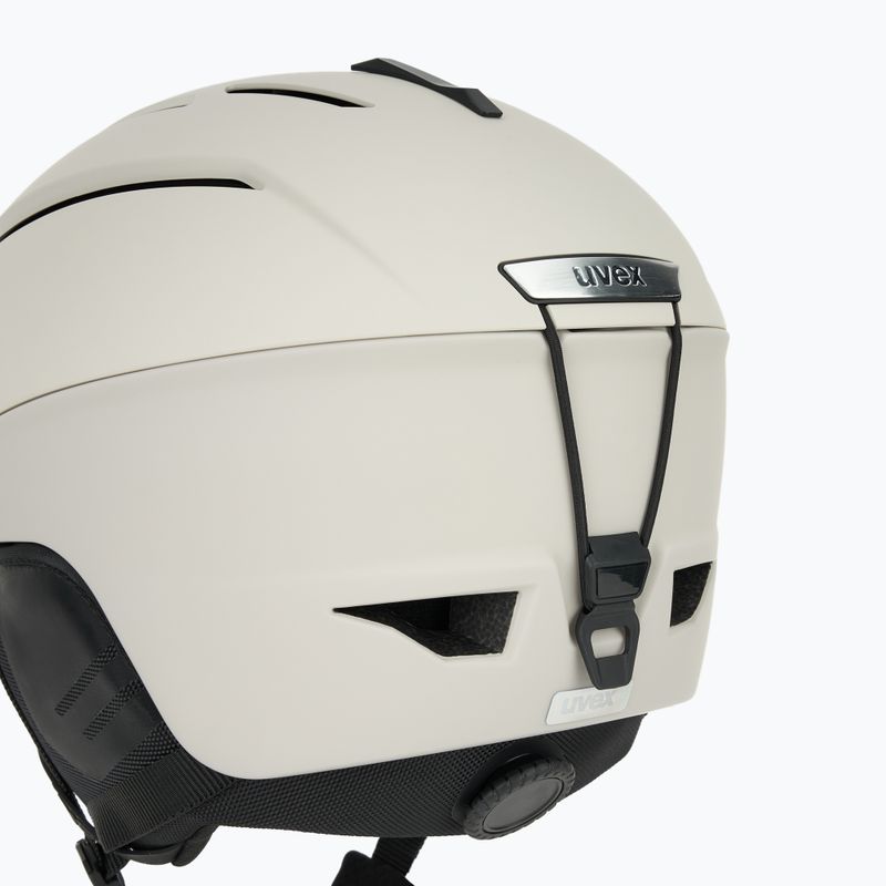 Ski helmet UVEX Gravitate warm grey matt 8