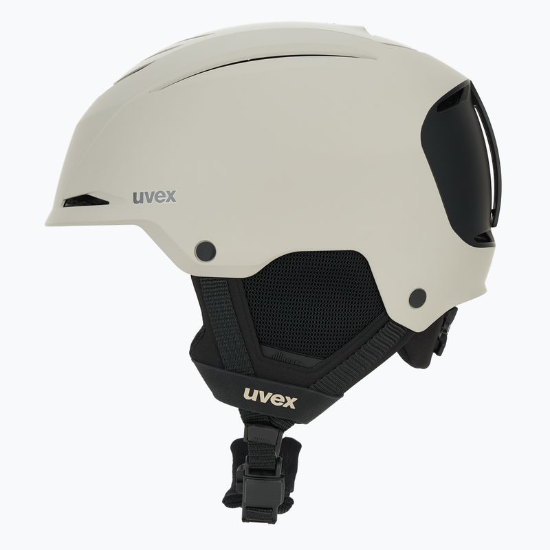 Ski helmet UVEX Resolution warm grey/black matt 3