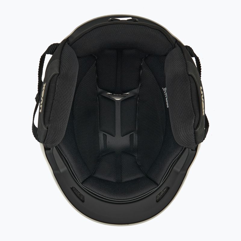 Ski helmet UVEX Resolution warm grey/black matt 5