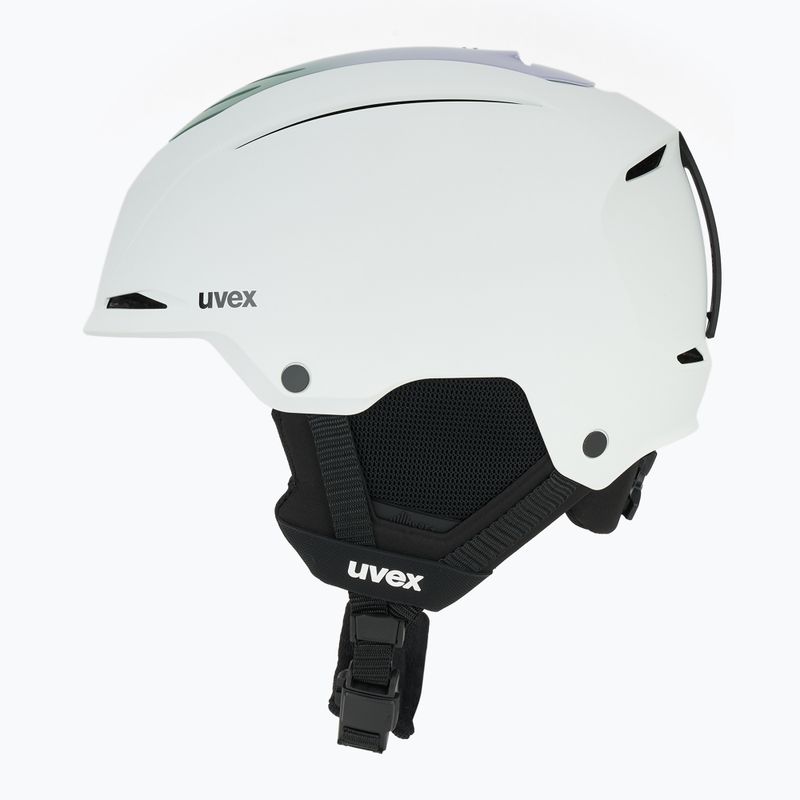 Ski helmet UVEX Resolution white/cool lavender grad matt 3